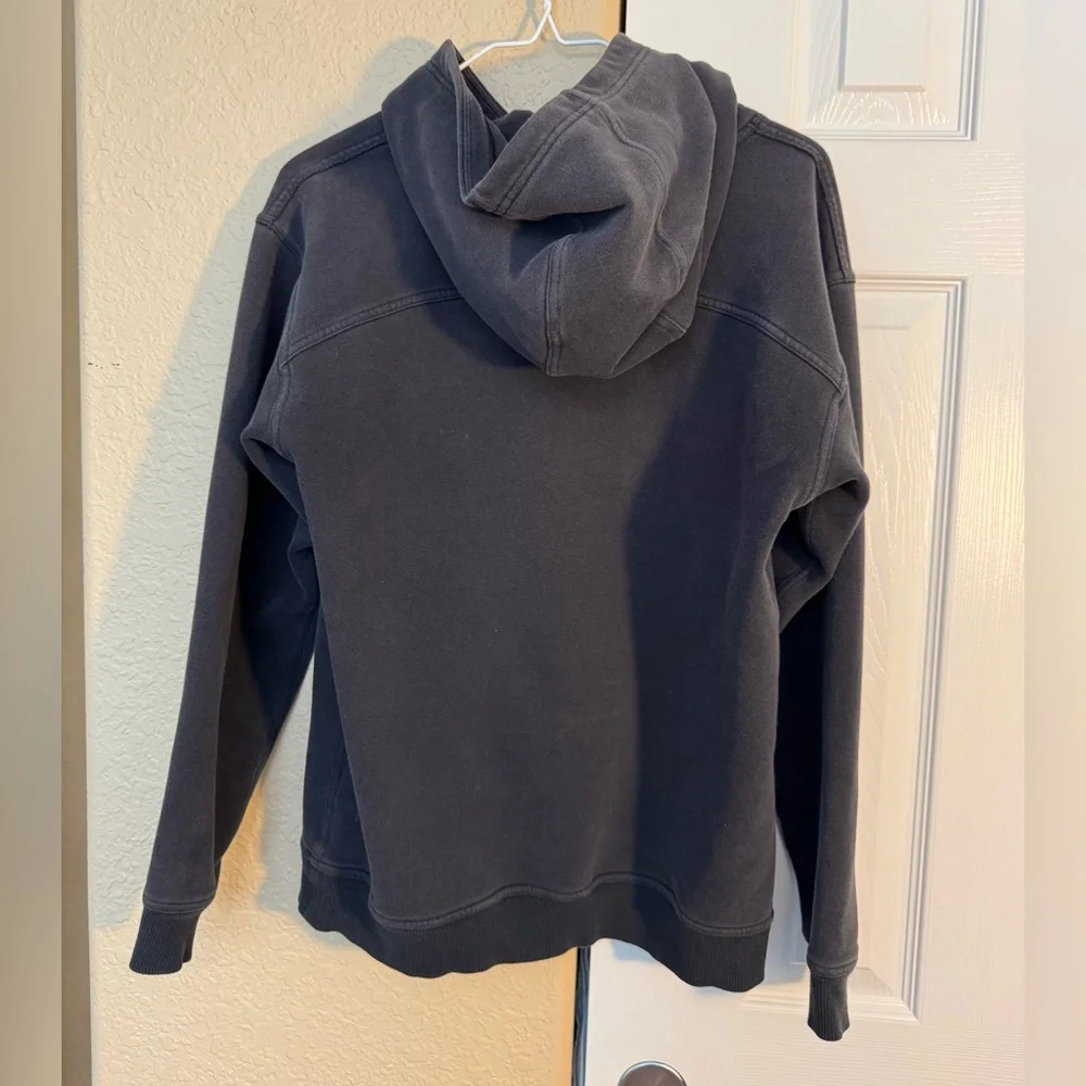 Lululemon All Yours Hoodie in Black/Dark Gray - Size Womens Small